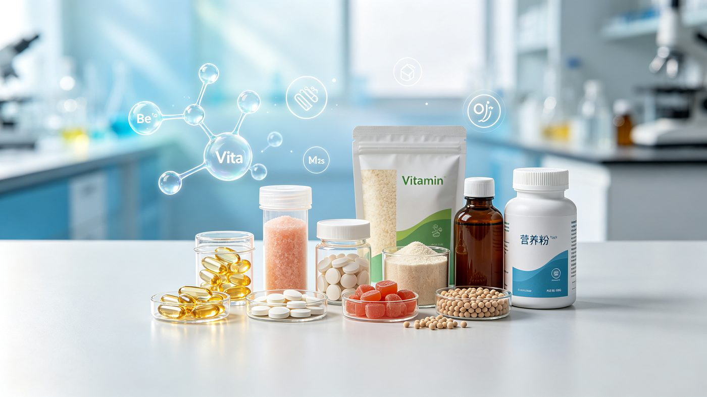 Vitamin raw material dosage forms for dietary supplements